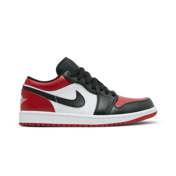 Jordan 1 Low Bred Toe - Picture 2 of 6